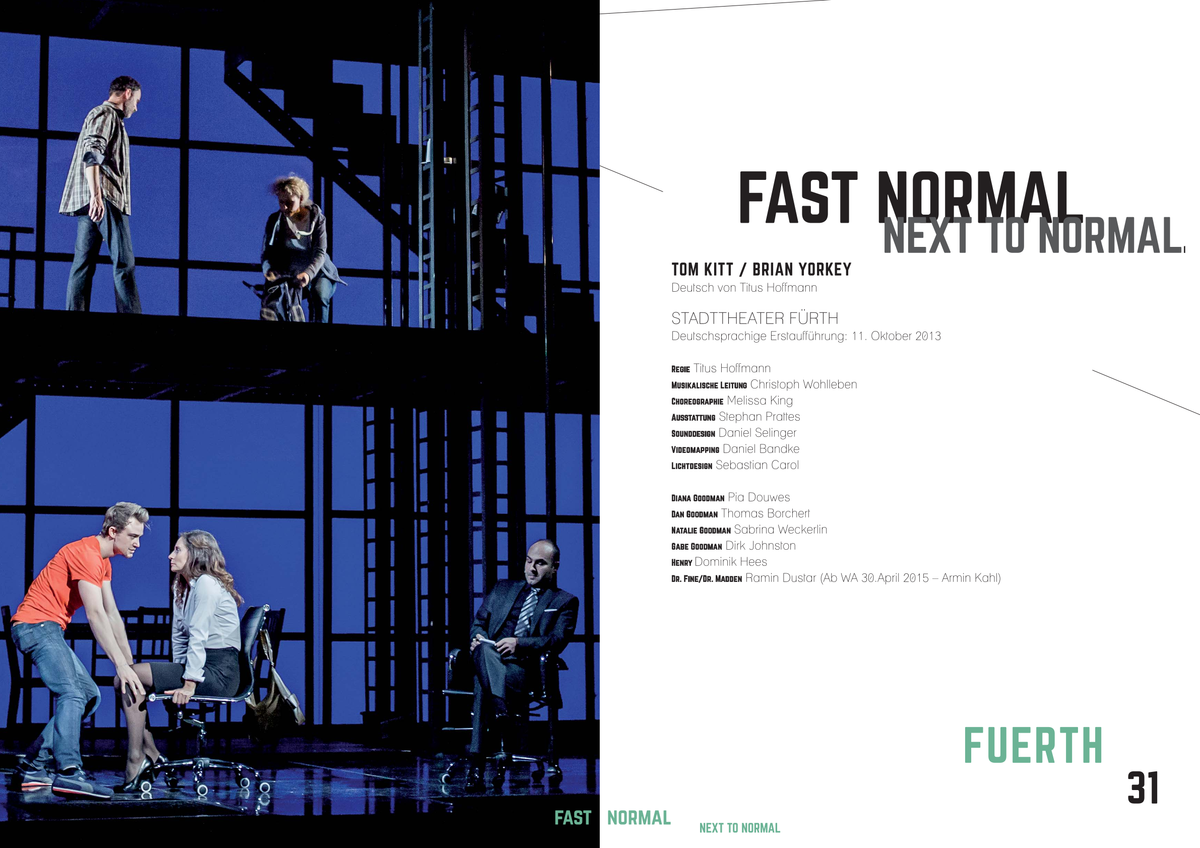 Sonderheft NEXT TO NORMAL