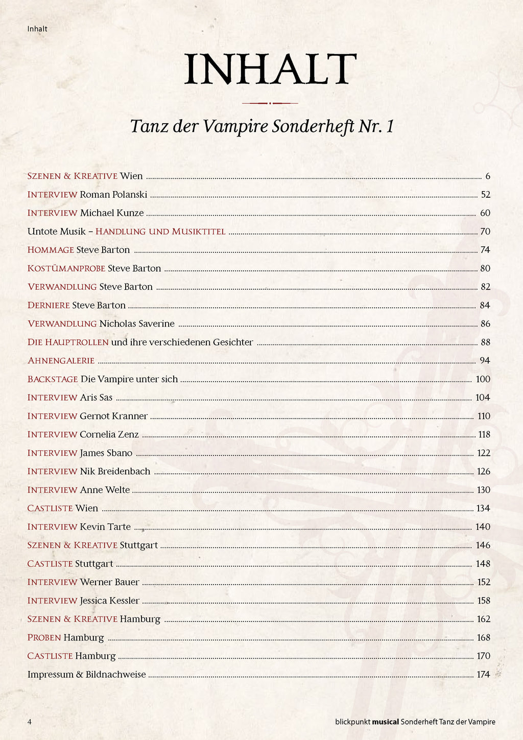 Sonderheft TANZ DER VAMPIRE - Band 1