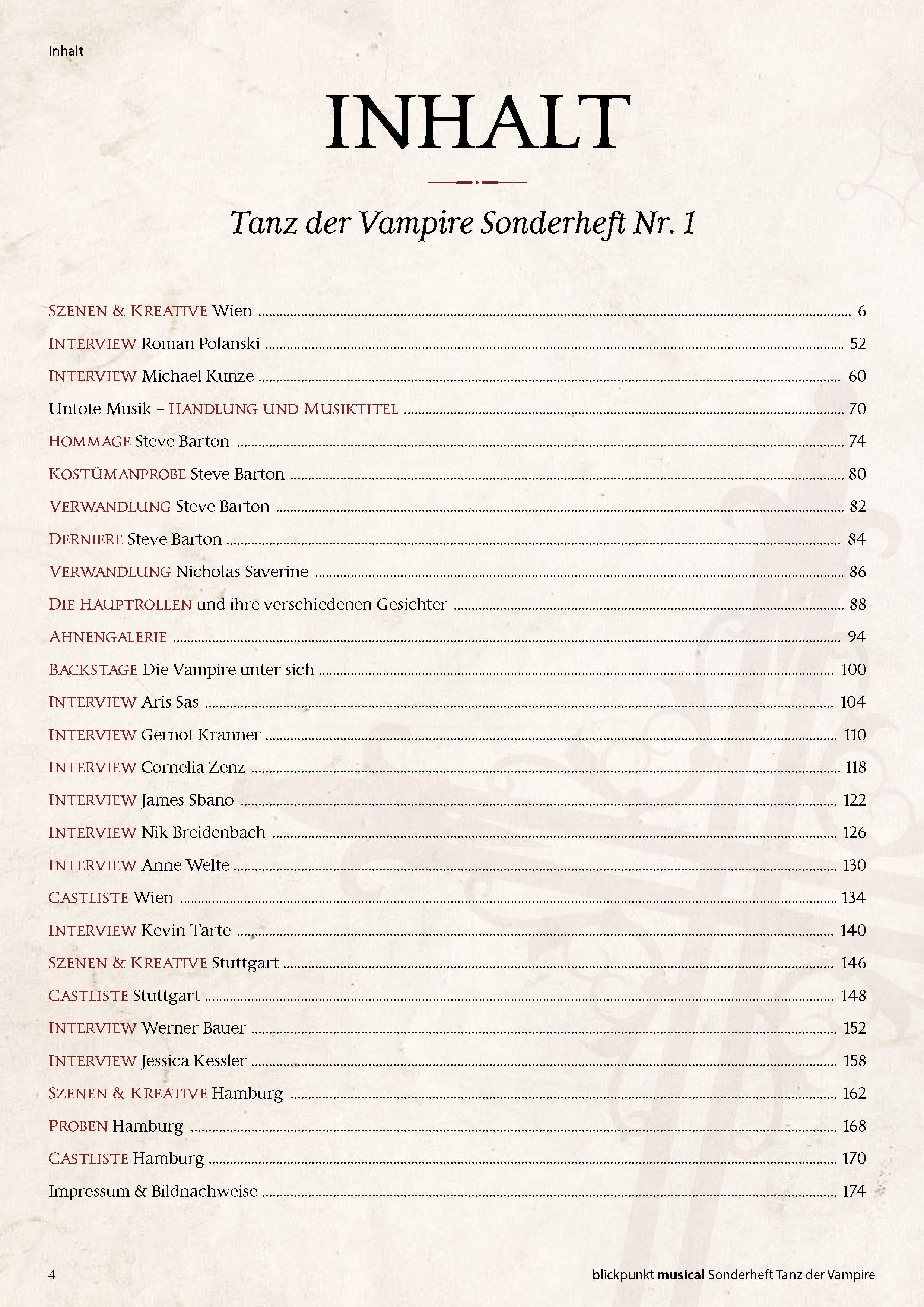 Sonderheft TANZ DER VAMPIRE - Band 1